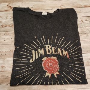 Gray Jim Beam T-Shirt -  Medium